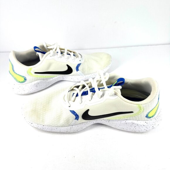 Nike Women’s Renew In-Season TR 9 Size 9 White Black Volt Training Shoes - Picture 8 of 10